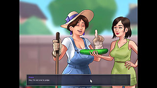 Summertime saga: the nurse gave me a handjob.