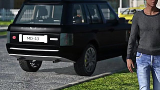 Busty MILF Landlady Nailed and Creampied by a Horny Black Oldman