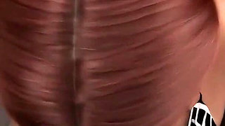 In Security: Silly Girl with Big Tits and Ass Is Sucking off Mr. Big Dick Boss Man in His Office - Episode 7