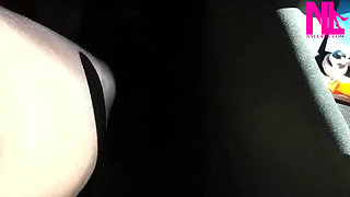 Sensual Driving in Pattent Blue Buffalo Super Sexy Pumps