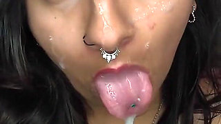 Gaging Sex Blowjob Big Dildo