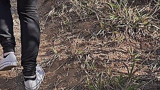 Jennyfer's Wild Pee! I Peed While Climbing a Mountain!