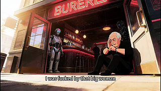 AI generated,  sexual intercourse, ,blowjob, Adult short play,The plot is humorous. Episode one,through,