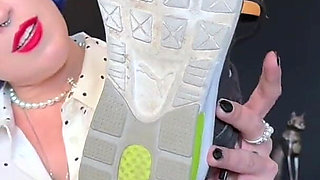 Lick, Worship and Sniff Miss Lilly's Stinky Feet and Trainers