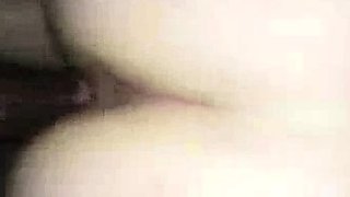 Amateur wife fuck black stud on bed so rough ww