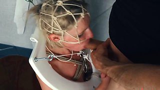 Rebel Rhyder Becomes The Most Beautiful Toilet Pet Fucked
