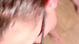 Hubby Caught Me Cheating! He Pissed on My Face While I Sucked His and My Boyfriend’s Huge Cocks!