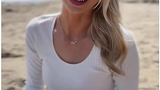Malibu Beach Date Fuck With Blonde Babe Jill Kassidy