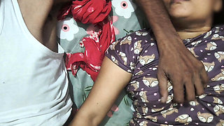 Village Bhabhi Blowjob to Her Husband Then Huge Cum Handjob