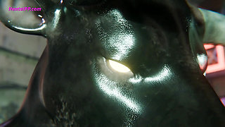 The Bull's Massive Cock Was Too Big for Most - Catwoman Took It All