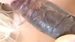 Huge Black Cock Enjoys a Tight and Pale White Bitch