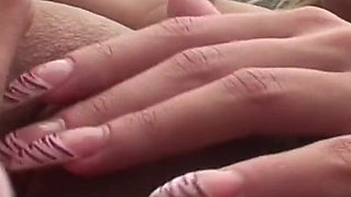 Young Blonde Bitch Eliss Fire Wanks Her Perfect Pussy in the Garden