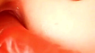 My Latina GF Loves When I Play Big Dildo in Her Pussy