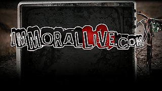 Richelle Ryan & Mae Meyers Help Innocent Newbie Ashley With Virgin On-Camera Fuck