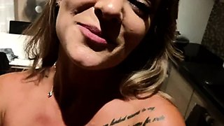 Blonde MILF with Big Boobs Playing Cam Free Porn