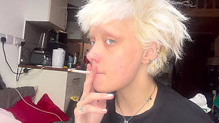 3 New Smoking Videos Topless