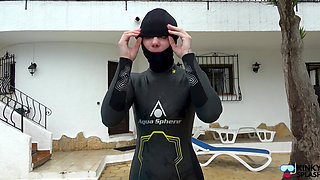 Neoprene Spanking Paddle & Pussy Flogging