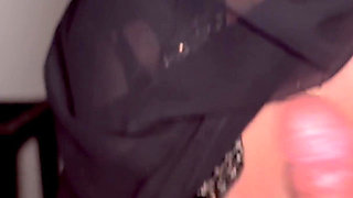 Hijabi Wife Sucks a Black Cock in Secret