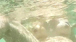 Real-life Underwater Sex in the Ocean?! Private Vacation Pussy Insemination!