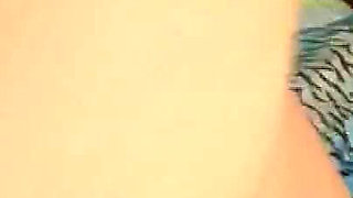 Pierced Tits Exposed and Hairy Pussy Fingered Deep