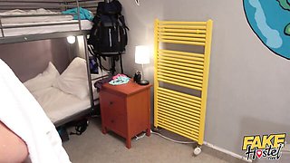 Fake Hostel featuring Kathy Anderson and Elena Vega's milf scene