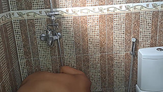 Bathroom Fingering Pussy