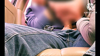 My Stepmom Eating My Cock in the Car