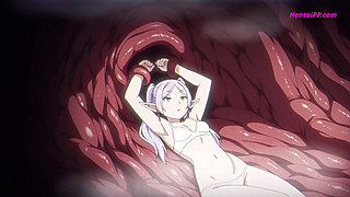 Tenta Time Detour, Frieren Takes a Wrong Turn and Gets Fucked Raw by Monster Cock