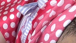 She's Eighteen Years Old and A Japanese Whore with A Bushy Brunette Pussy Likes to Have Her Pussy Penetrated