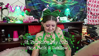 St. Patrick's Day 2025 Face Fuck & Swallow