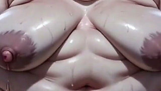Massive SSBBW in Tight Rope Bondage - Moaning and Struggling in Heat