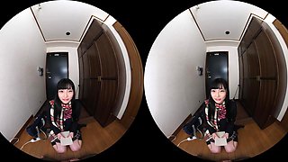 Japanese Students POV Long Hair Sensual VR Encounters In 4K