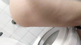 Peeing in a Public Bathroom