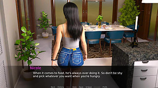 Nursing back to pleasure: hot MILF makes dinner ep 3