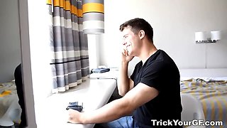 Trick your gf - pounded for stealing from a boyfriend