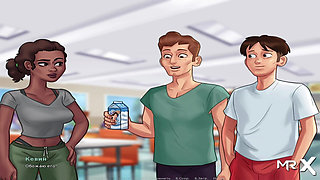 SummertimeSaga - Headmistress Punishes Her Students E2 # 10