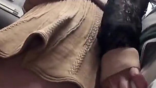 Caught in the Crowd, Alluring Wives Turn the Tables and Play with His Rising Tension on a Packed Bus - Scene4