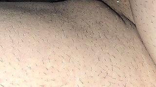 Step mom Controls step son Cock and Moans while handjob him in bed
