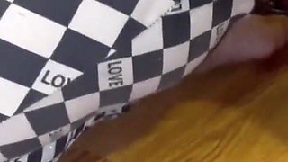 Spreading My Pussy Pissing on the Floor