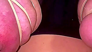 HDR Purple Tits Rubber Bands Full Session
