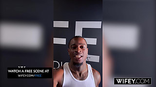 WIFEY Tight Blonde Hotwife Norah Nova Gets Filled Up By Massive BBC In Front Of Hubby