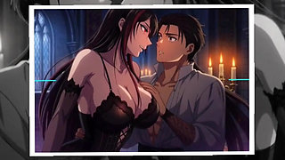Gothic Vampire Queen Seduces Mortal Lover Into Forbidden Ecstasy & Eternal Bite