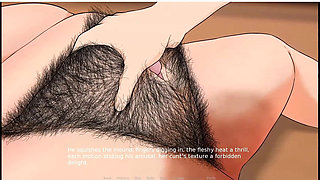 Plowed Gameplay Ass Grabs and Hairy Pussy Squirt