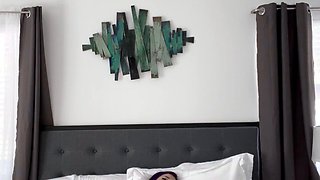 Kinky moist taco brunette anal toy play during masturbating