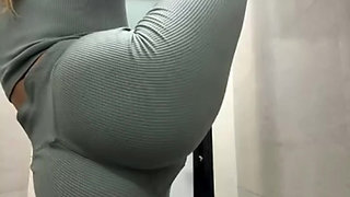 Trainer fuck me into the gym