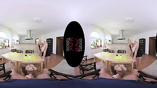 VIRTUAL TABOO - Mom And Daughter Suck One Big Cock