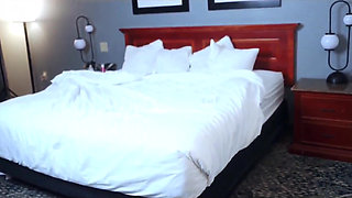 Black Teen Step Daughter Shares a Hotel Bed with Step Dad and Seduces Him Into Breeding Her X Realmaxxxsteele