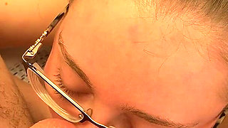POV Glasses Wife Edges and Licks Balls