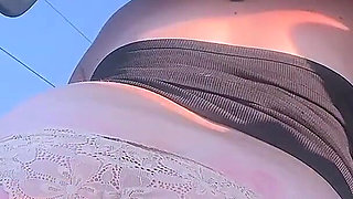 Car Play, She Sitting Backwards in Front Seat, Spankings