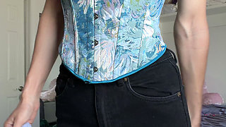 Sfw Corset Jeans Sexy Business Outfit